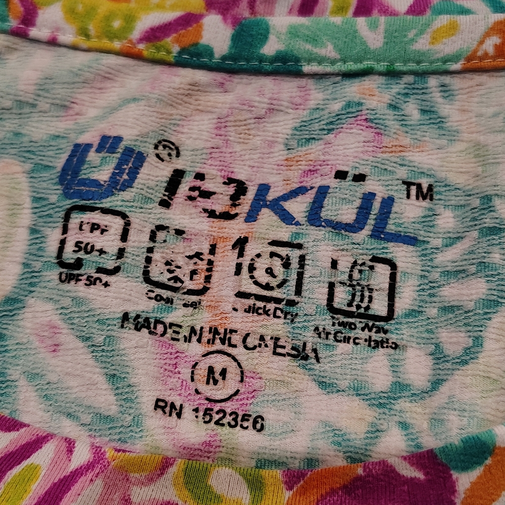 IBKUL Women's Long Sleeve Top - Multicolor Floral - Picture 9 of 12
